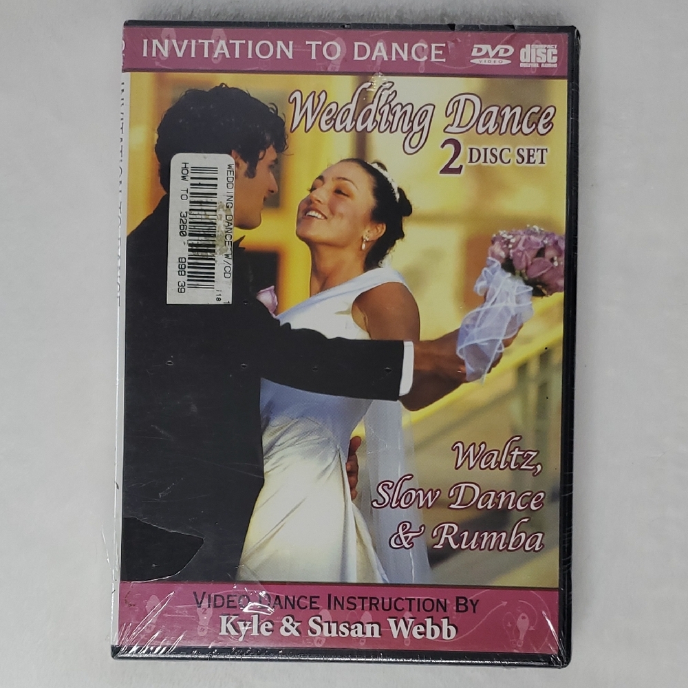 NWT Learn How to Dance the Waltz, Slow Dance, Rumba Wedding Dance 2 Disc DVD Set
